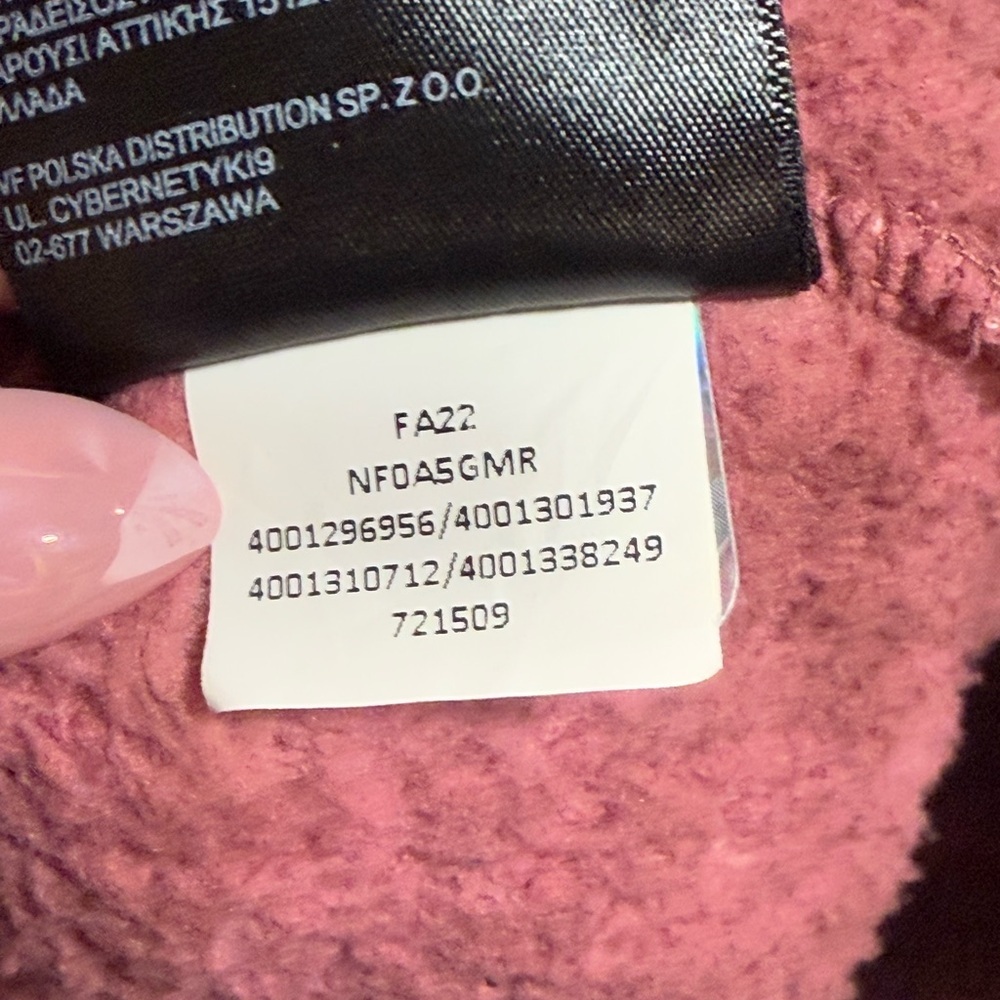 The North Face Women’s Rose camo tie dye Fleece Hoodie size M - Picture 8 of 9
